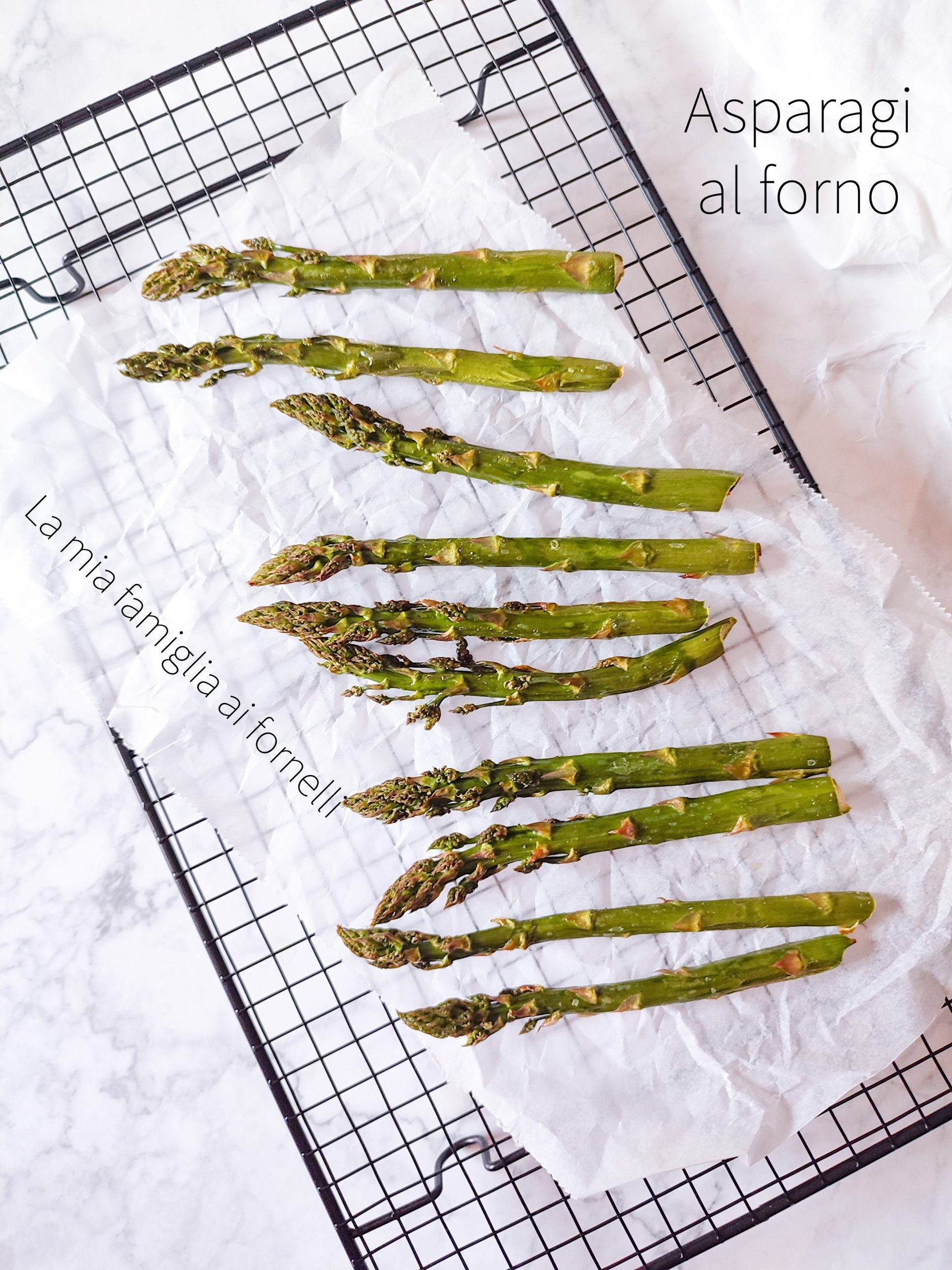 Asparagi al forno - La mia famiglia ai fornelli