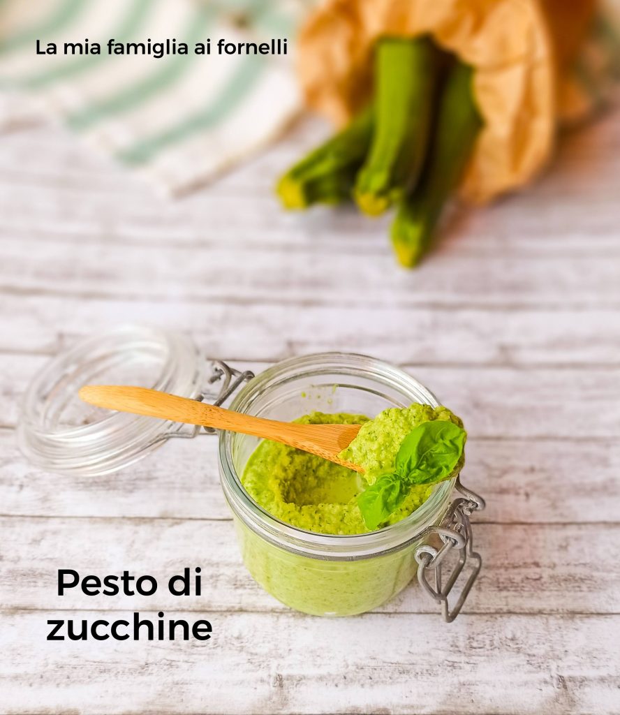 Pesto di zucchine - La mia famiglia ai fornelli