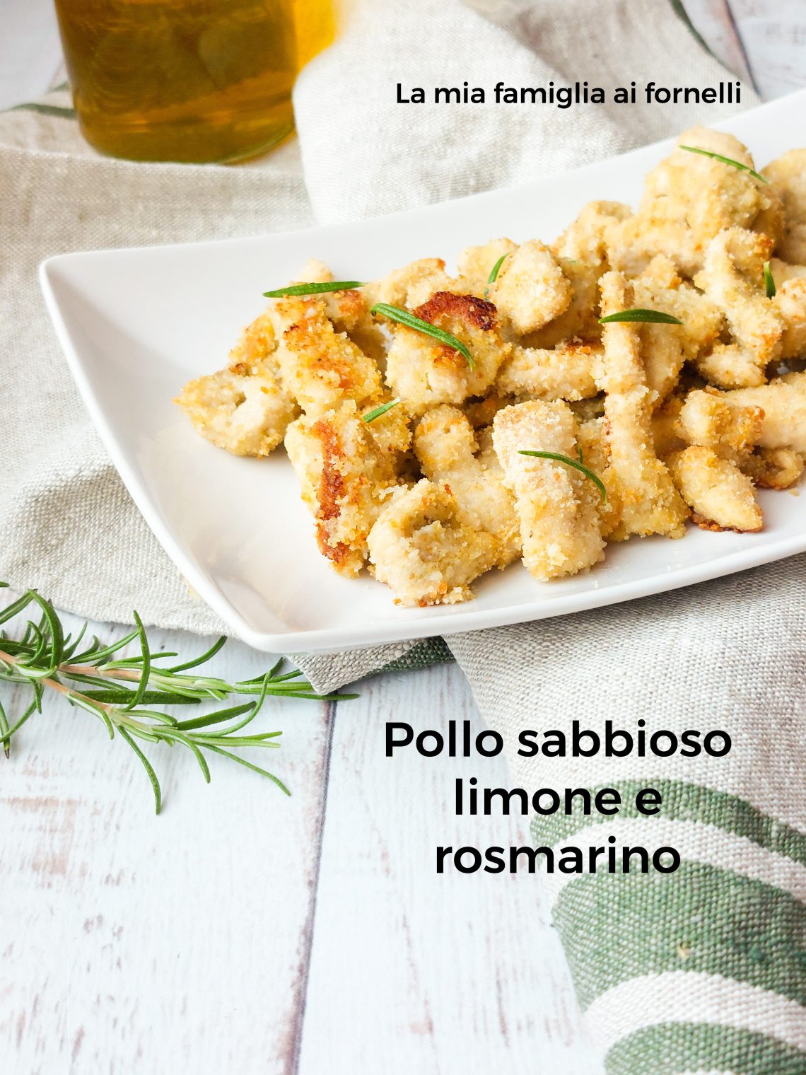Pollo sabbioso limone e rosmarino - La mia famiglia ai fornelli